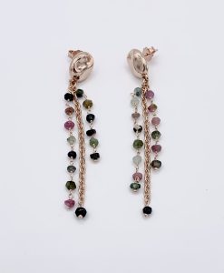 Bijoux Fantaisies Boucles d'Oreilles Bronzallure Rosari