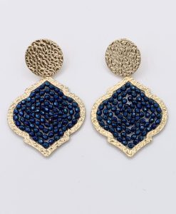 Bijoux Fantaisies Boucles d'Oreilles Santibe Diamante