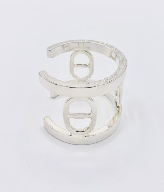 Bijoux Fantaisies Manchette Secret de Cuir Marine