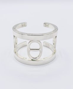 Bijoux Fantaisies Manchette Secret de Cuir Marine