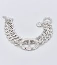 Bijoux Fantaisies Bracelet Secret de Cuir Louise Métal