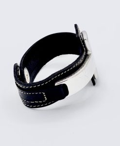 Bijoux Fantaisies Manchette Secret de Cuir Croix 2