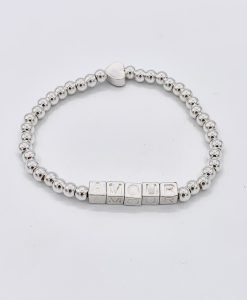Bijoux Fantaisies Bracelet Secret de Cuir Amour