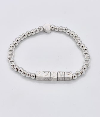 Bijoux Fantaisies Bracelet Secret de Cuir Amour