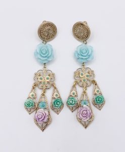 Bijoux Fantaisies Boucles d'oreilles Satellite Flo