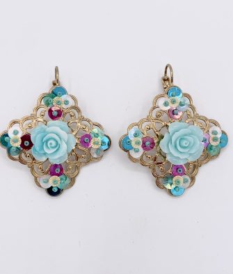 Bijoux Fantaisies Boucles d'oreilles Satellite Flo 3