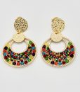 Bijoux Fantaisies Boucles d'Oreilles Santibe Mini Luna 4