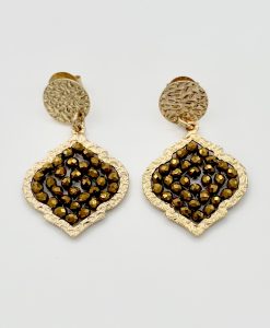 Bijoux Fantaisies Boucles d'Oreilles Santibe Mini Diamante 3