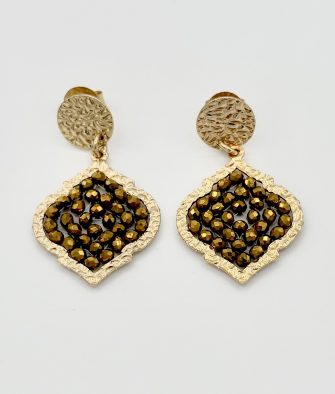 Bijoux Fantaisies Boucles d'Oreilles Santibe Mini Diamante 3