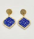 Bijoux Fantaisies Boucles d'Oreilles Santibe Mini Diamante